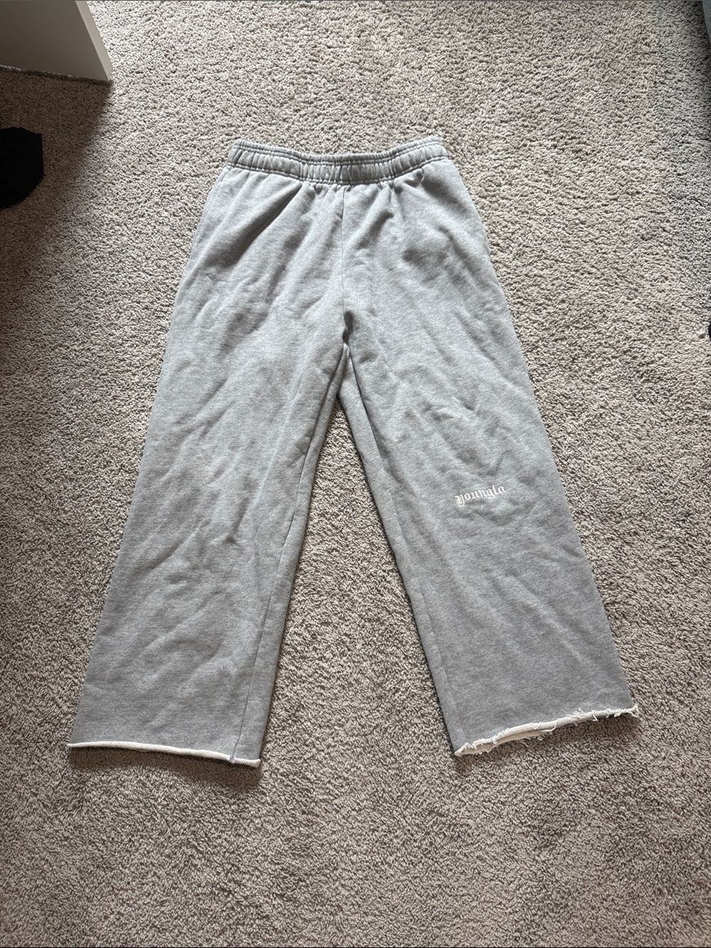 YoungLA open hem sweatpants